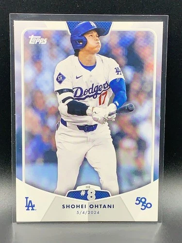 2024 Topps Shohei Ohtani 50/50 HR #8 Card 15 Los Angeles Dodgers
