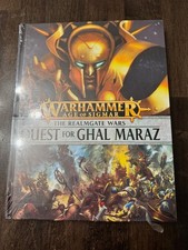 Warhammer Age of Sigmar Quest for Ghal Maraz Hardcover Book New in Shrink