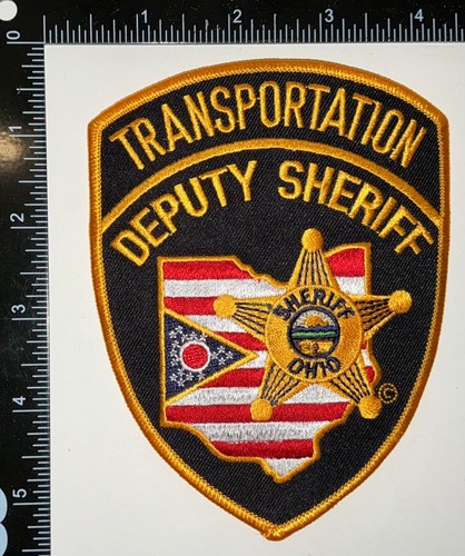 VINTAGE OBSOLETE Transportation OH Ohio Deputy Sheriff Police Patch