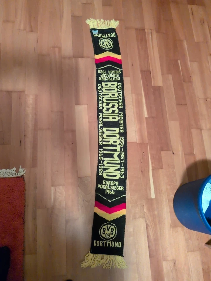 BVB Fanschal und Mütze Set DFB Pokalfinale 1989 - Bild 4 von 4