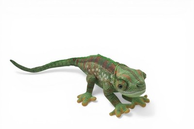Chameleon, Green, lizard, Stuffed, Plush Realistic, Toys, Gift, 19 Inches