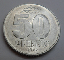 DDR 50 Pfennig, 1982 ## Ga5