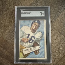 1952 Bowman Large Football Cards 8