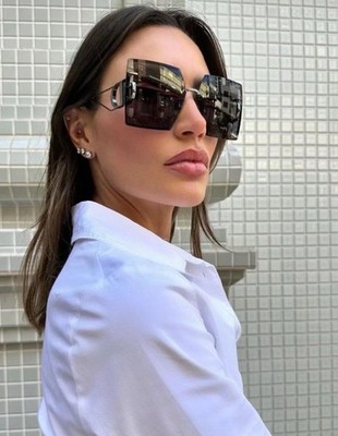 Dior 30 Montaigne S7U Frameless Square Women s Sunglasses 64 14-135