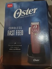 Oster Professional Cordless Fast Feed Red Retails For 189