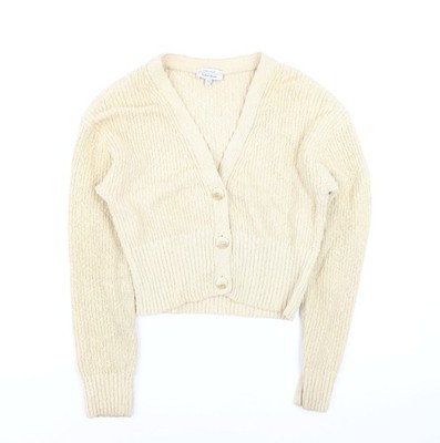 Beigefarbener Cardigan Pullover Damen UK Größe XS & Other Stories