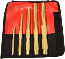Mayhew Tools 67003 Brass Drift Punch 5-piece Set