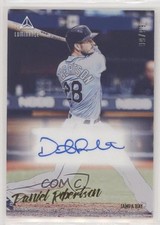 2020 Panini Chronicles Luminance Gold 99/99 Daniel Robertson #LA-DR Auto 0c6