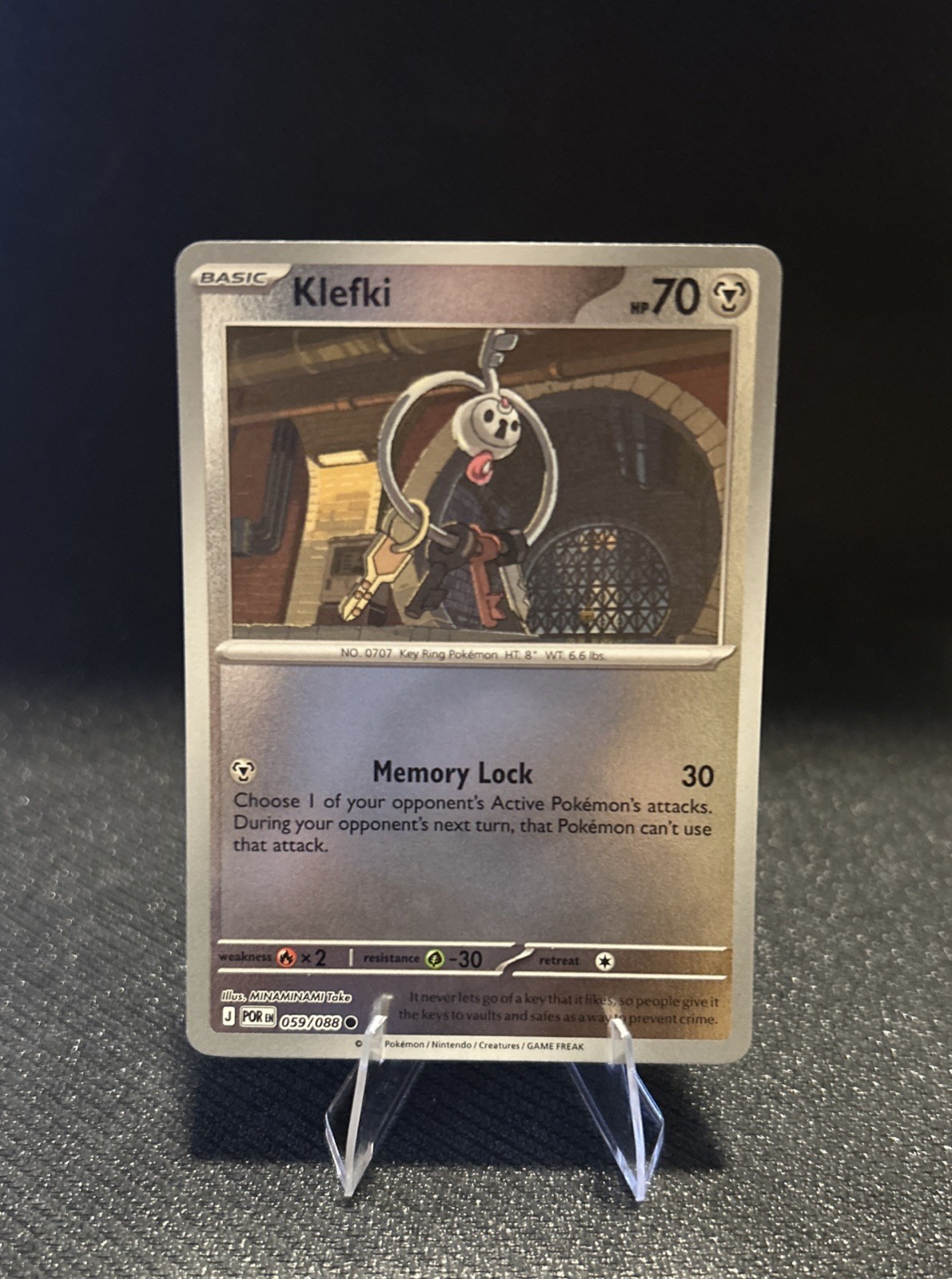 Klefki 059/088 Me03: Perfect Order Reverse Holo Sku1b