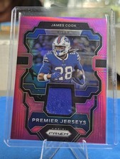2023 Prizm James Cook Premier Jerseys Bills
