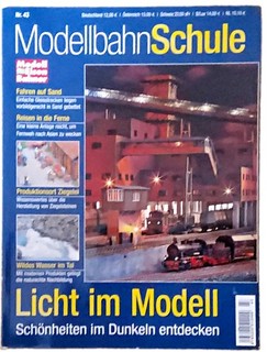 ModellbahnSchule Heft Nr. 43 „Licht im Modell“ (Deutsch Modellbahn)