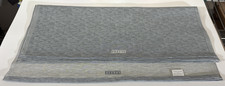SET OF 6 Frette 1860 Valeria Grey Ivory Table Napkins 22 x 22 Luxury Fine Dining