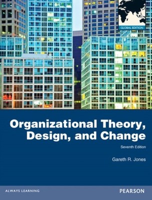 ORGANIZATIONAL THEORY DESIGN & CHANGE by JONES, GARETH R Paperback Self Help
