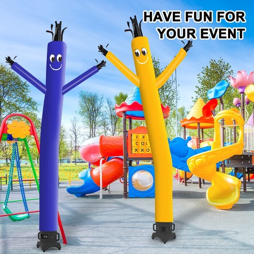 10ft Inflatable Dancer Waving Tube Man Puppet for Store Sign (Blue) - Picture 6 of 7