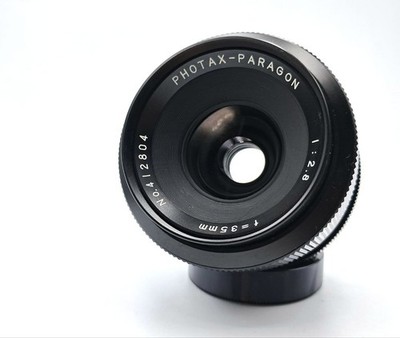 Photax-Paragon 35mm f/2.8 M42 Wide Angle Lens A/M Switch Japan