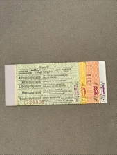 1979 Walt Disney World Original Adult Ticket Coupon Booklet - Coupons A B D & E