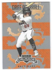 Griff O'Ferrall 2025 Panini Crusade Base Silver Parallel SP #3 Baltimore Orioles