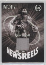 2021-22 Panini Noir Newsreels Jerseys 30/75 Isaiah Stewart #NWJ-ISW 7y2