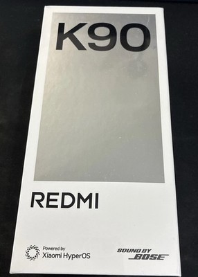 NEW Xiaomi Redmi K90 5G Smartphone UNLOCKED, White, 12/256GB, Snapdragon 8 Elite