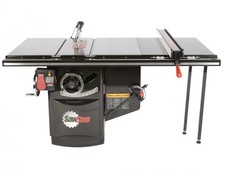 Sawstop 10 Inch 230V 3Hp 1 Phase Cabinet Saw With 36 Inch T-Glide Rip Fence