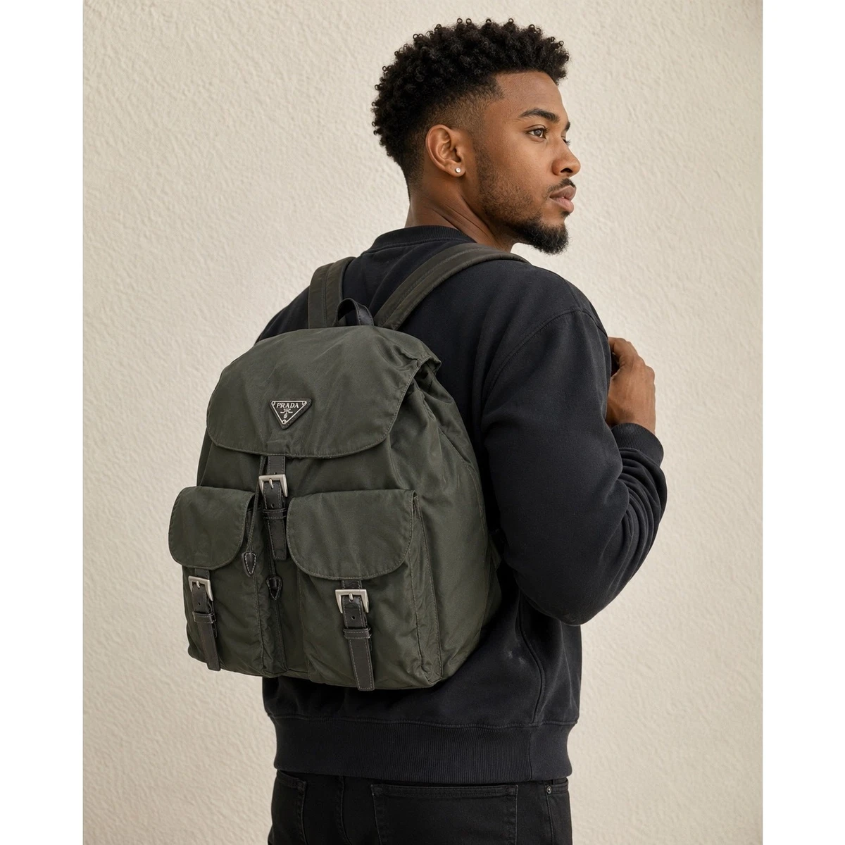PRADA ダークグリーン ボストンバッグ PRADA Green Bags for Men for sale | eBay