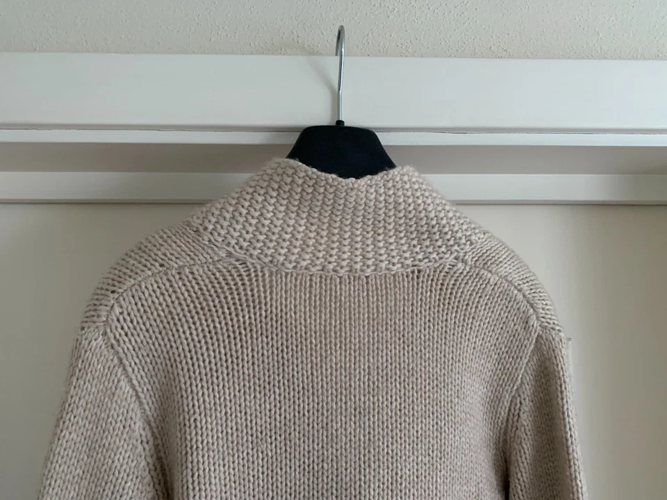 NICE CONNECTION Damen Jacke Strickjacke beige Gr. 40 - Bild 4 von 4