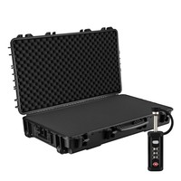 Wiltec Waffenkoffer 101,8X50,3X19Cm Langwaffenkoffer Gewehrkoffer Tsa Schloss