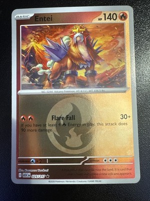 Entei - Ascended Heroes (NM) Energy Symbol Reverse Holo 25/217