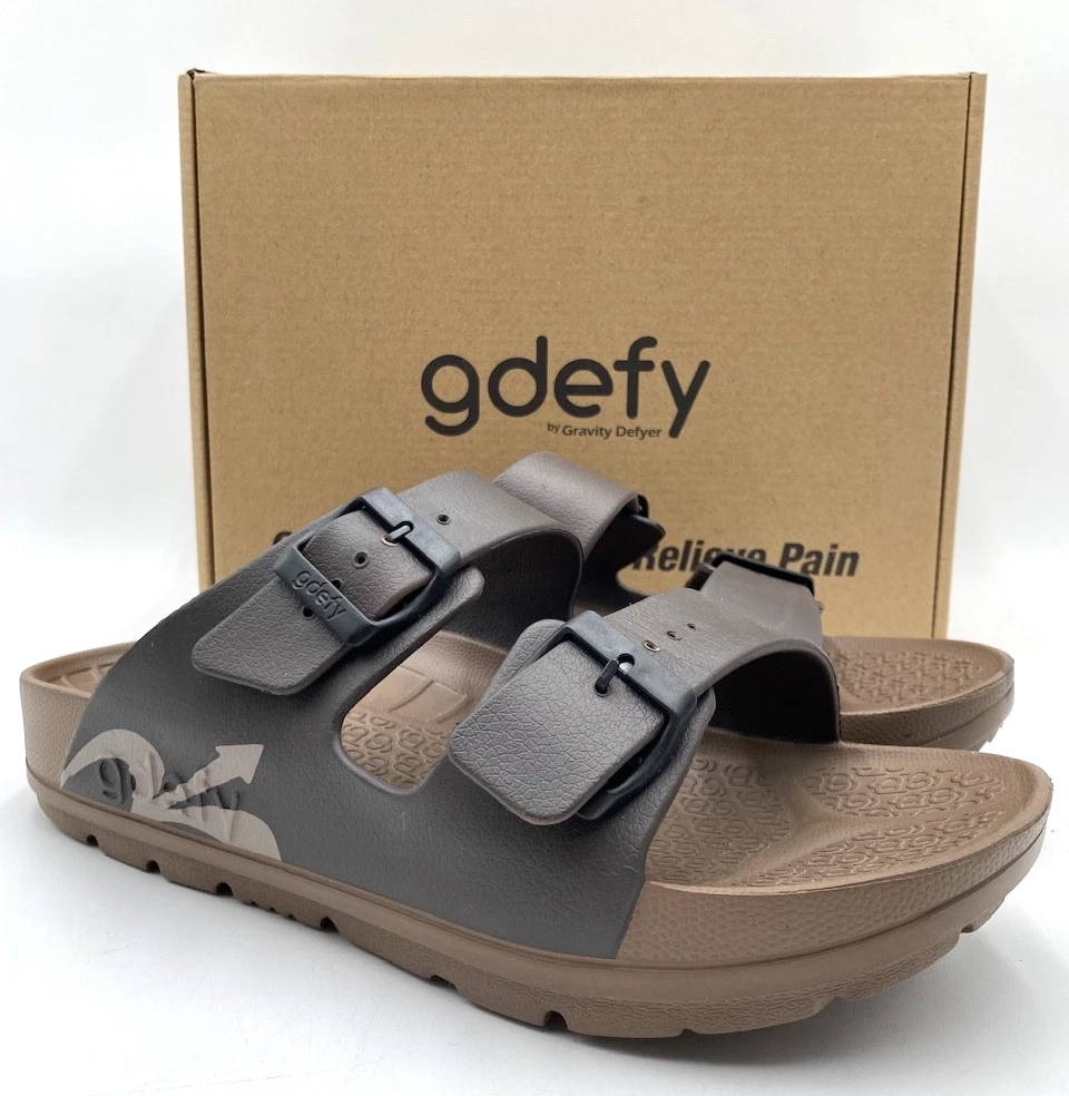 Gdefy UPBOV 2.1 TB8166B Men's NEW Therapeutic Sandals Brown Multiple Sizes