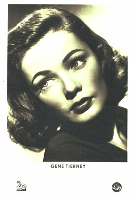 Gene Tierney  *  Original Postkarte Postcard *** Nr. 741 c