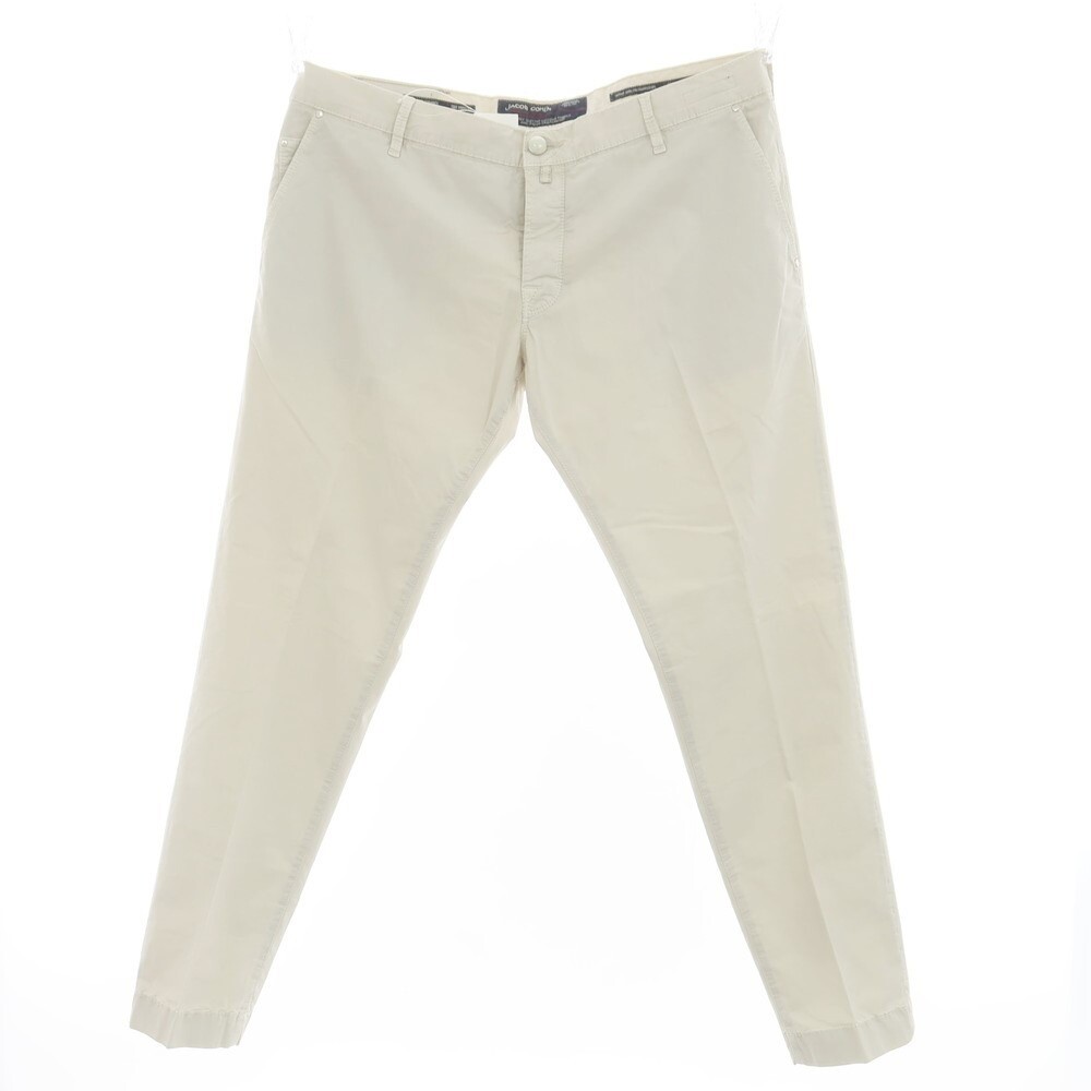 Jacob Cohen J666 Cotton Casual Slack Pants Light Sand Beige Size 
