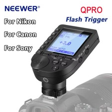 NEEWER QPRO TTL Wireless Flash Trigger Touch Screen for Canon Nikon Sony Cameras