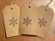 SET of 3 Sm. Primitive Holiday Christmas Hang...