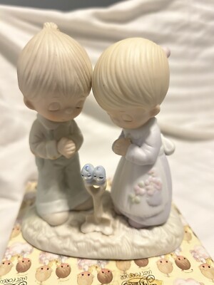 Vintage Precious Moments Lot Of 21 Original Including God Loveth A