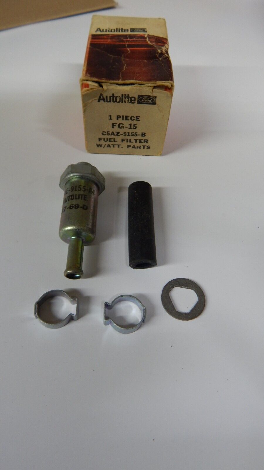 NOS 1969 FORD GALAXIE 428 POLICE CAR 1967 FORD MUSTANG 289H/P FUEL FILTER