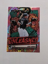 2021 Donruss Baseball Unleashed Pink Fireworks Jose Abreu