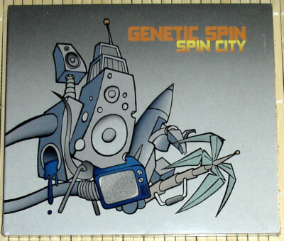 NEU, OVP - Genetic Spin - SPIN CITY - CD