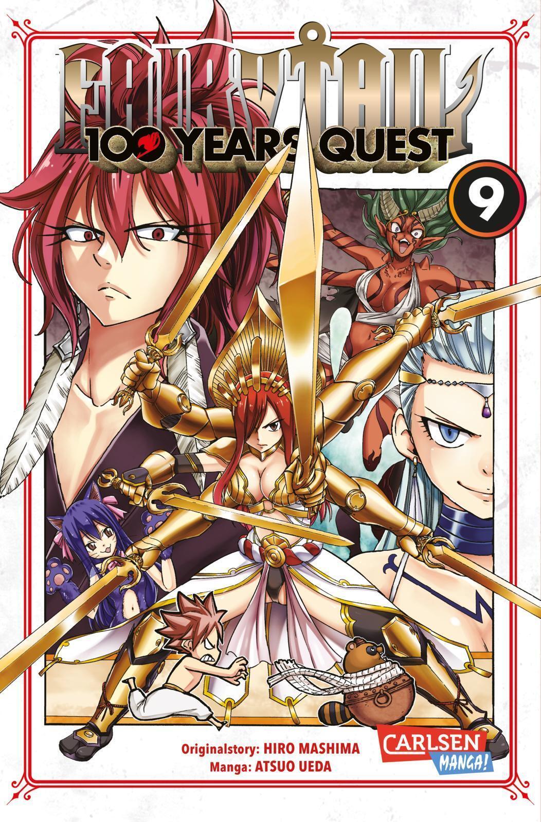 Thumbnail - Fairy Tail - 100 Years Quest 9 Hiro Mashima (u. A.) Taschenbuch 192 S.