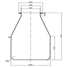 Membran Hauswasserwerk 20 - 24 L Druckkessel Membrankessel Gummiblase BUTYL 4250390812516