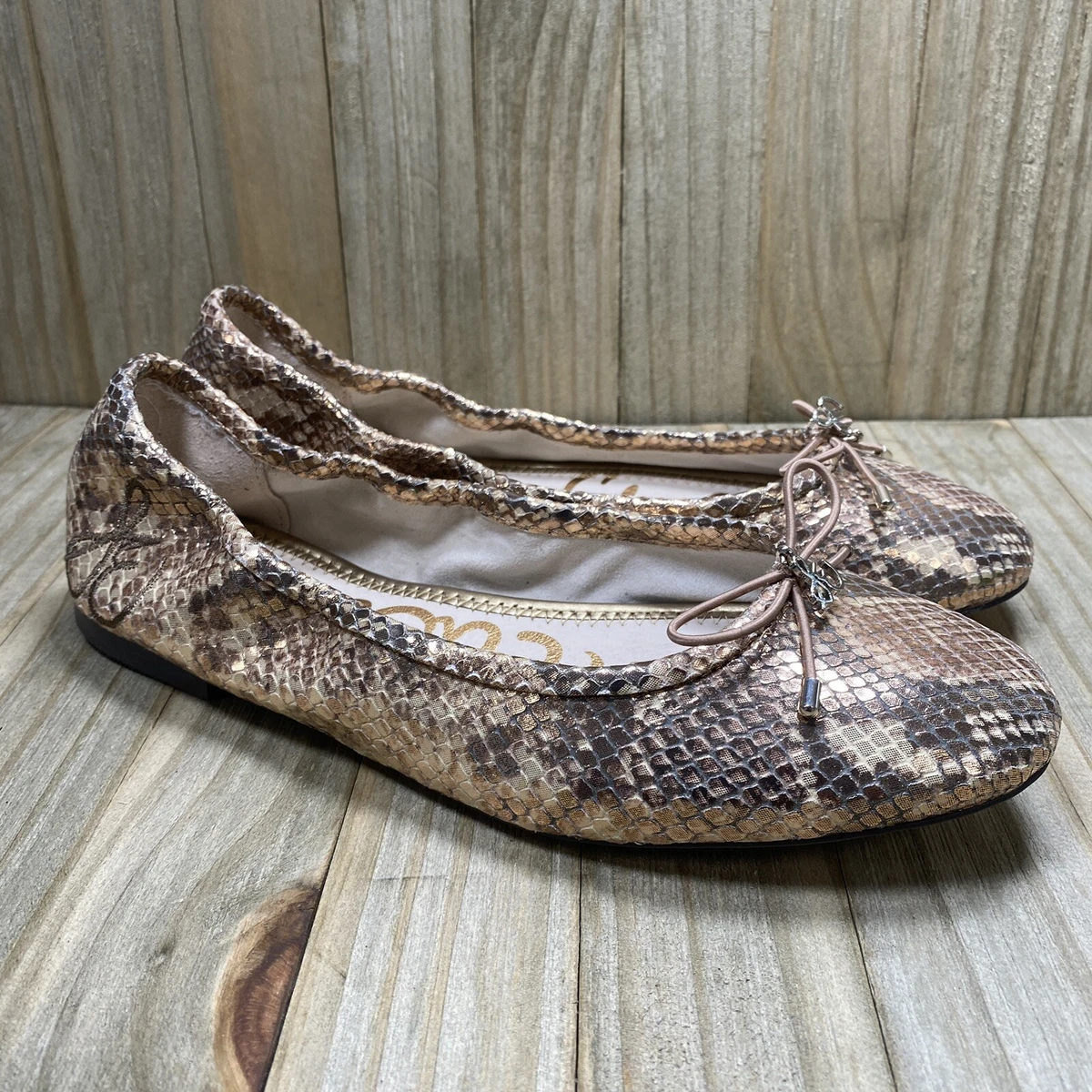 Sam edelman black store felicia flats