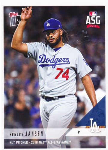 2018 Topps Now AS-35 Kenley Jansen