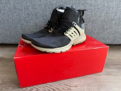 Nike Air Presto Mid Acronym Bamboo 2016 Men's Shoe Sneaker Size XS 8-9 New