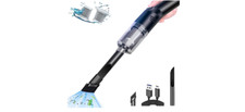 Wireless Mini Car Vacuum Cleaner Portable High Power Cordless Handheld Use Black
