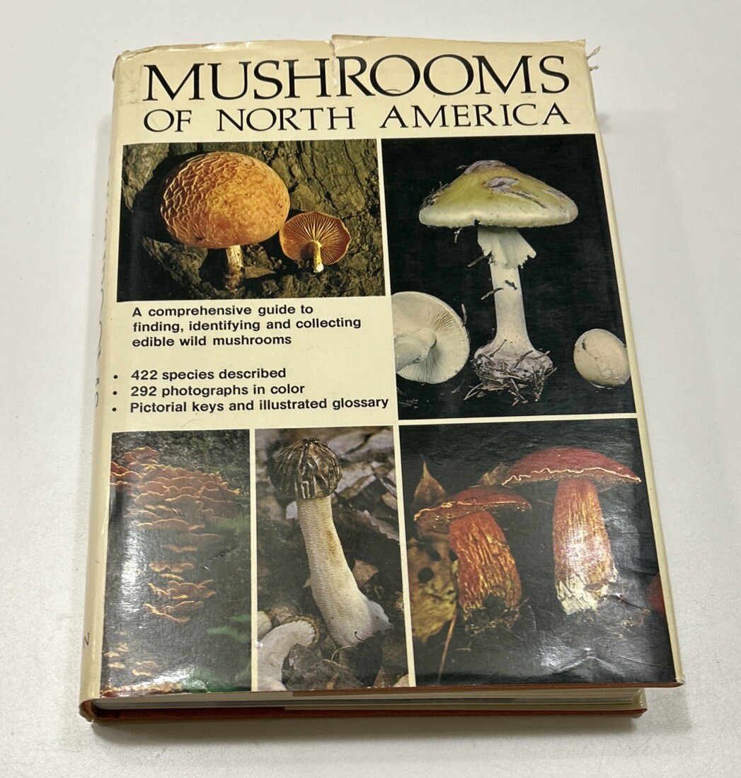 Mushrooms Of North America Hardback Book Orson Miller Dutton