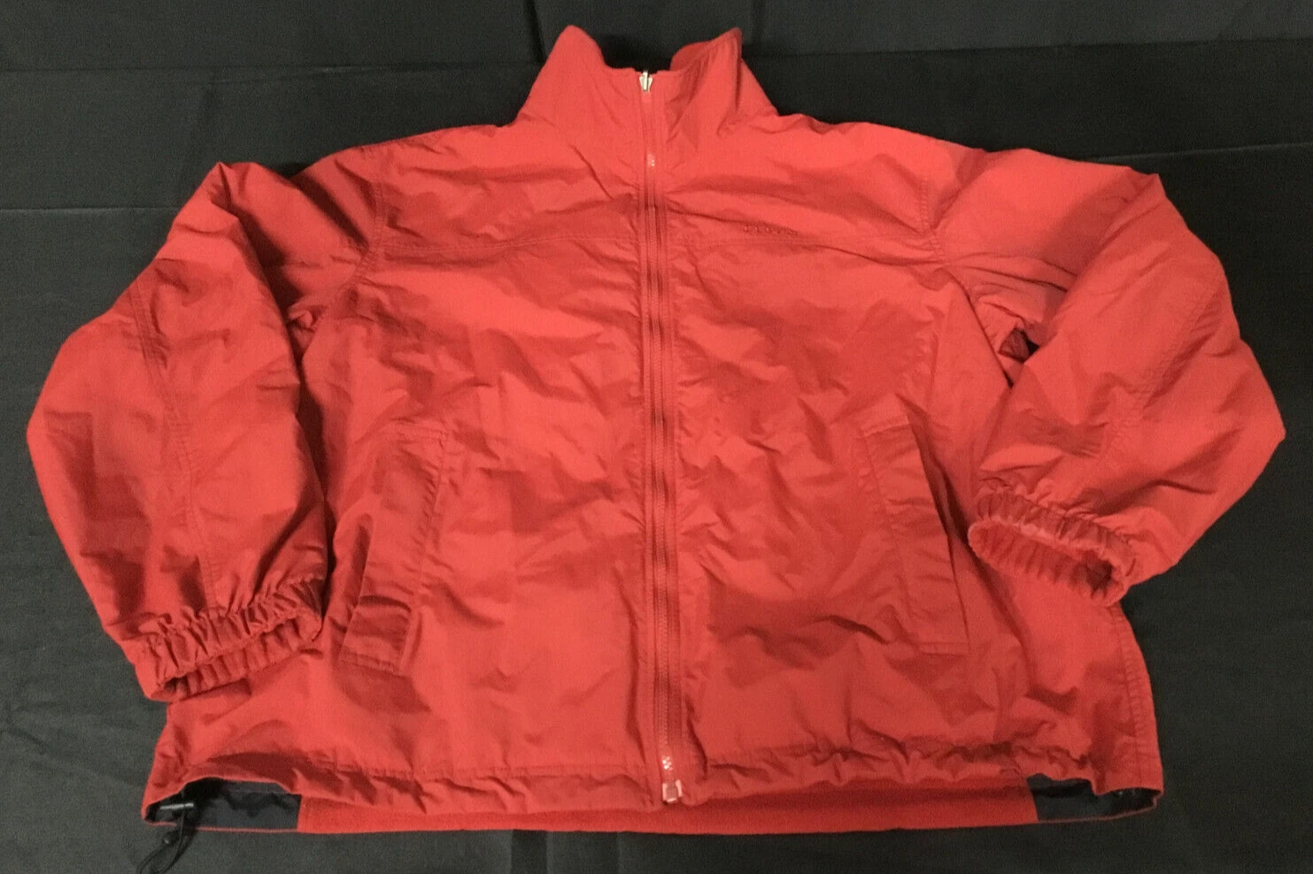 L.L. Bean Men's Reversible Water Resistant Jacket/ Reverses To Fleece - XXL