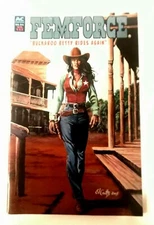 FEMFORCE  #132 AC COMICS BUCKAROO BETTY GOOD GIRL WESTERN HTF LOW PRINT RUN