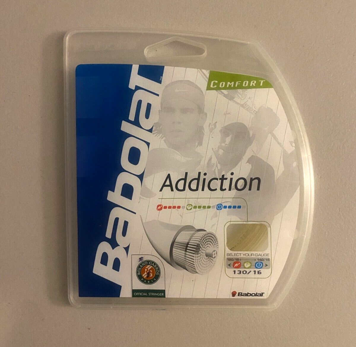 Babolat Addixion 16g Tennis String Reel Replacement Babolat