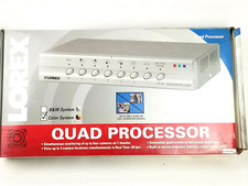 Vintage LOREX SGQ4150 Color Quad Processor / Freeze Frame / Video Loss / Alarm