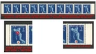 CROATIA NDH-MNH FOLDED STRIP OF 10, 2kn - RED CROSS-PLATE ERROR-LOKK SCAN'S-1943