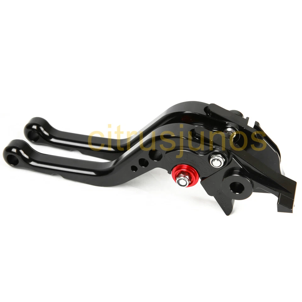 Fit Suzuki GS500/E/F 1989-2009 Bandit600 95-03 Short Clutch Brake Levers BLK US - Image 2 of 4